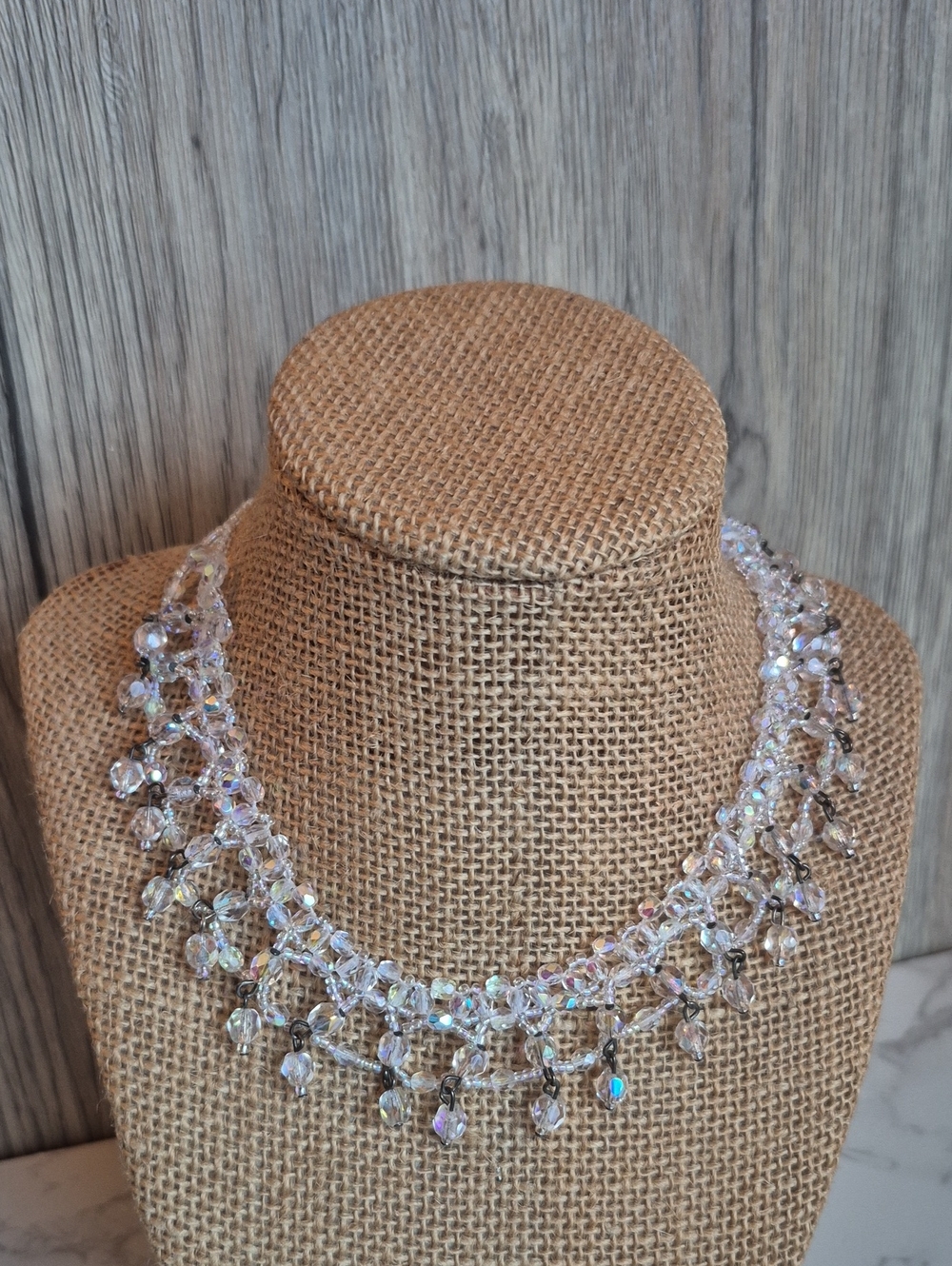 Rare Vintage 1970s Fringe Necklace